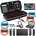 ivoler 21-in-1 Accessories Bundle Kits for Nintendo Switch 2,Carrying Case