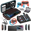 ivoler 22-in-1 Accessories Bundle Kits for Nintendo Switch 2,Carrying Case