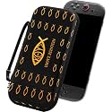 ivoler Carrying Case for Nintendo Switch 2 Model(2025), Black+Gold Fish