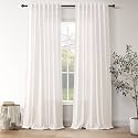 Nanspring Extra Long Linen Curtains 105 Inch