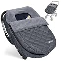 IvyWind Winter Car Seat Cover for Baby Boys & Girls, Waterproof, Dark Grey