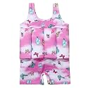 IWEMEK Boys Girls Floatation Swimsuit with Adjustable Buoyancy Baby One Piece Swimwear Float Suit Swim Vest Bathing Suit