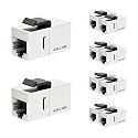 iwillink Cat6 Keystone Coupler RJ45 Shielded Ethernet Coupler 10-Pack