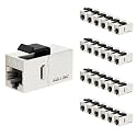 iwillink Cat6 Keystone Coupler RJ45 Shielded Ethernet Coupler 25-Pack