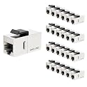 iwillink CAT7 Keystone Coupler RJ45 Shielded Ethernet Coupler 25-Pack