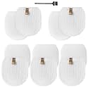 IX144AMZ IZ162CCO Filters Replacement Parts for Shark Rocket Pet Pro IX140 IX141 IX142 IZ140 IZ142 IZ242 QZ140Q UZ145 UZ155 WZ140 WZ240, Cordless Stick Vacuum, 4 Pack, Parts #617FJ140