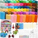 Ixiaoyoo 70 Colors Polymer Clay, Oven Bake DIY Modeling Clay for Kids