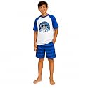 iXtreme Boys 2-Piece Rash Guard Swim Set Short Sleeve Shirt &amp; Trunks