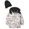 iXtreme Boys' Gwp Hooded Puffer With Knit Hat