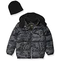 iXtreme Boys' Gwp Hooded Puffer With Knit Hat