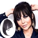 Iyaan Front Hair bangs fringe For Women 25 Grams Pack Of 1 (Brown)