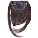 Iyaan Front Hair bangs fringe For Women 25 Grams Pack Of 1 (clip on Brown)