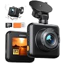 iZEEKER iD220 2.5K Dash Cam Front and Rear, 1440P+1080P, 2-Inch IPS