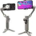 IZI GO-X Smartphone Handheld Gimbal 3-Axis Stabilizer OLED display LED Fill Light 3 Axis Gimbal for Mobile