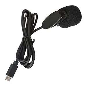 izi micro usb external microphone hq trueaudio exclusively one 5k action camerarecordingyoutube vlog interviewpodcastpassive noise reductionconvenient clip15-meter cable black