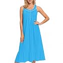 100 Cotton Nightgowns for Women Soft Ladies