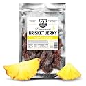 J&K Jerky Beef Brisket Jerky - Pineapple Teriyaki - Hand Crafted Small Batch American Made Slab Jerky - Soft & Tender - 7oz Big Bag of Jerky's