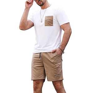 j b fashion men cord set  t-shirt and shorts set for men  men39s pyjama set set-01-03