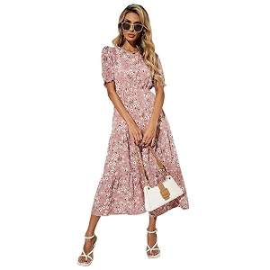 J B Fashion Womens Peach Color Round