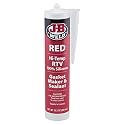 J-B Weld 31914 Red High Temperature RTV Silicone Gasket Maker and Sealant - 10.3 oz.