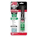 J-B Weld InstantWeld - Clear, 2 Minute Set Epoxy Adhesive, Static Mixer No Mess Application - 14ml