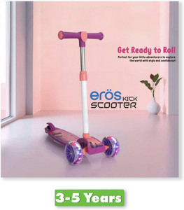 j k international 3 wheel kick scooterfoldable with led wheelsadjustable height purple