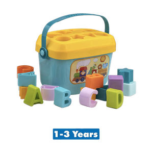 j k international baby first blocks color  shape toy educational sorting box for kids