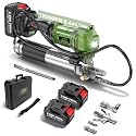 J-KU Electric Cordless Grease Gun 12000 PSI with 8000 mAh Batteries