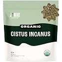 J Mac Botanicals Organic Cistus Incanus tea, also known as Rock Rose or Shepherd's Tea