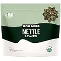 J MAC BOTANICALS Organic Nettle Leaf Herbal Tea - 16 oz (200+ Cups) Certified USDA Organic, Dried stinging nettle tea, 1 Pound Bulk Bag, Urtica dioica