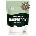 J Mac Botanicals Organic Raspberry Leaves, loose leaf tea 4 ounce