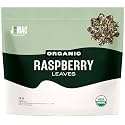 J Mac Botanicals, Organic Red Raspberry Leaf, Herbal tea (16 ounce bag 200+ cups) cut &amp; sifted dried leaf