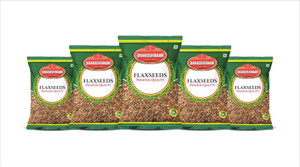 js dhanush baan 100 natural  premium flax seeds 500g brown flax seeds 500 g