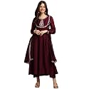 J TURRITOPSIS Women Kurta Pant Dupatta