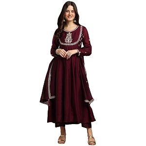 J TURRITOPSIS Women Kurta Pant Dupatta