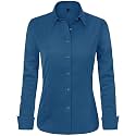 J.VER Womens Dress Shirts Long Sleeve Button Down Shirt Wrinkle-Free Business Casual Blouse Office Work Tops