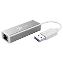 j5create USB to Ethernet Adapter, USB 3.0 to RJ45 Gigabit LAN Network Adapter 10/100/1000 Mbps, Aluminium with Link and Activity LED, Plug and Play for Windows Laptop, MacBook, Mac, Linux, PC