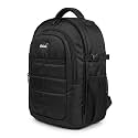 RotadoJ50 16 Inch (41 cm) DSLR Camera Backpack Bag with Waterproof Rain Cover, Padded Removable Dividers, Tripod Holder &amp; Breathable Air Mesh for SLR/Mirrorless Cameras &amp; Accessories (Black)
