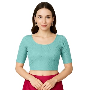 jaanvi fashion women39s cotton dobi blouse - readymade stylish blouse for sarees  comfortable amp trendy ethnic wear  multiple colors amp sizes
