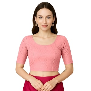 jaanvi fashion women39s cotton dobi blouse - readymade stylish blouse for sarees  comfortable amp trendy ethnic wear  multiple colors amp sizes