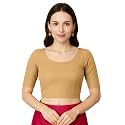 Jaanvi fashion Women's Cotton Dobi Blouse - Readymade Stylish Blouse for Sarees | Comfortable &amp; Trendy Ethnic Wear | Multiple Colors &amp; Sizes