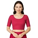 Jaanvi fashion Women's Cotton Dobi Blouse - Readymade Stylish Blouse for Sarees | Comfortable &amp; Trendy Ethnic Wear | Multiple Colors &amp; Sizes