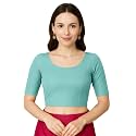 Jaanvi fashion Women's Cotton Dobi Blouse - Readymade Stylish Blouse for Sarees | Comfortable &amp; Trendy Ethnic Wear | Multiple Colors &amp; Sizes