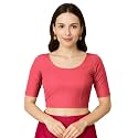 Jaanvi fashion Women's Cotton Dobi Blouse - Readymade Stylish Blouse for Sarees | Comfortable &amp; Trendy Ethnic Wear | Multiple Colors &amp; Sizes