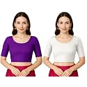Jaanvi fashion Women's Cotton Dobi Blouse - Readymade Stylish Blouse for Sarees | Comfortable &amp; Trendy Ethnic Wear | Multiple Colors &amp; Sizes