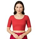 Jaanvi fashion Women's Cotton Dobi Blouse - Readymade Stylish Blouse for Sarees | Comfortable &amp; Trendy Ethnic Wear | Multiple Colors &amp; Sizes