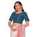 Jaanvi fashion Women's Cotton Solid Half Sleeve Regular Blouse