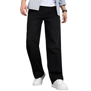 JAAR Mens Baggy Jeans - Relaxed Fit