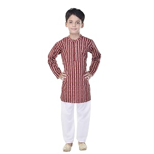 JABAMA Pure Cotton Ethnic Wear Designer Kurta
