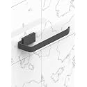 Stainless Steel Towel Ring/Napkin Ring for Bathroom/Towel Stand/Hanger/Bathroom Accessories (Matt) (Black)